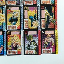 sA171q [当時物] ドラゴンボール カードダス 本弾 11弾～14弾 キラコンプ 計24枚_画像6