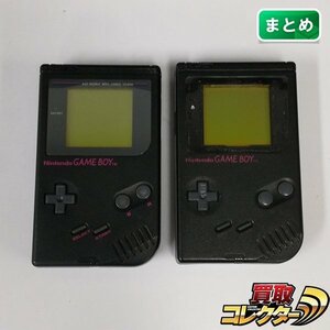 gA469a [訳あり] GB ゲームボーイ 黒 本体のみ 計2点 / NINTENDO GAMEBOY | X