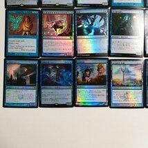 sB430q [まとめ] MTG 青 Foil 計50枚 不自然な淘汰 氷河の壁 Vedalken Aethermage 他_画像6