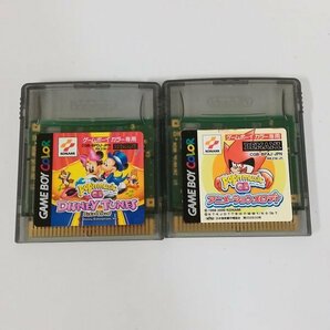 gL359a [箱説有] GBC ソフト ポップン ミュージック GB アニメーションメロディ ディズニーチューンズ 計2点 | ゲーム Xの画像5