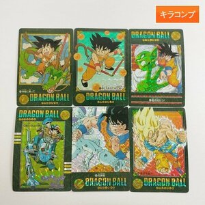 sC644o [kila comp ] Bandai Carddas Dragon Ball visual adventure no. 3 compilation p rhythm card all 6 kind 