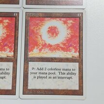 sA257o [人気] MTG 太陽の指輪 Sol Ring リバイズド 3ED 英語版 計4枚_画像6