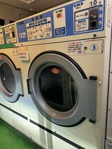  popular large coin dryer 25kg gas dryer used coin laundry tousei higashi quiet touse- Ibaraki taking over business use 