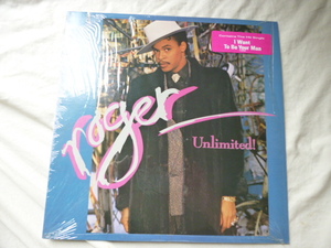 Roger / Unlimited! シュリンク付 オリジナルインナー付属 レア US LP メロウFUNK I Want To Be Your Man / Night And Day 収録　試聴