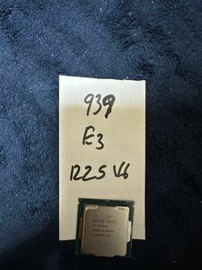 CPU E3 1225v6