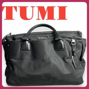 TUMI トゥミ ビジネスバッグ 2way トートバッグ ショルダーバッグ 黒 通勤 レザー ブラック