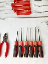 スナップオン Snap-on ドライバー プライヤー トリムパッド 他 工具一式 中古 まとめ売り_画像9