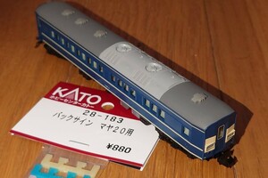 1円スタート ジャンク KATO マヤ20 2 ASSY組 28-183 バックサイン セット 10-1873 さくら 佐世保 編成 ばらし 20系 改造車