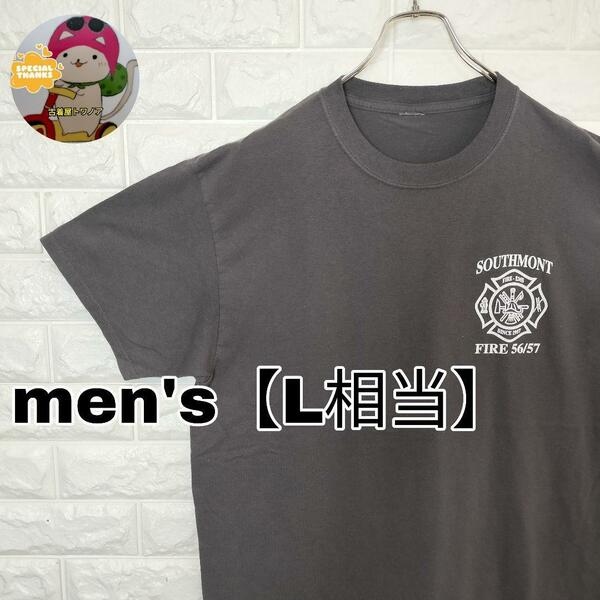 B862【メーカー不明】半袖Tシャツ【メンズL相当】