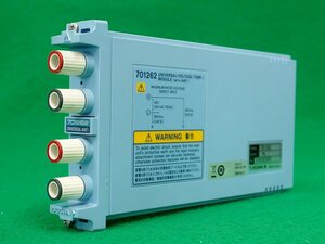 横河電機　YOKOGAWA　ユニバーサル（電圧/温度）モジュール（AAF付、2ch）　701262　UNIVERSAL(COLTAGE/TEMP/)MODULE(WITH AAF)