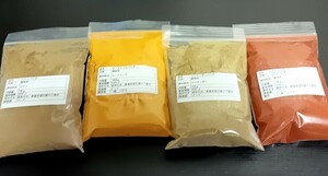  curry spice 4 kind set approximately 100g×4