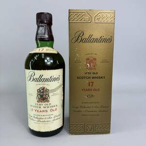 【未開栓】Ballantine's バランタイン 17年 ベリー オールド 43％ 760ml スコッチ ウイスキー 箱付 古酒②