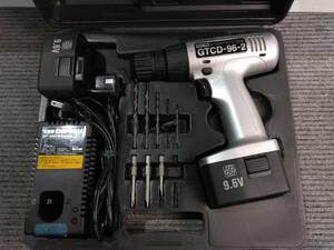 M159 棚8 現状品 ジャンク品　GREA TOOL　GTCD-96-2　コードレスドライバードリル　電動工具　5/25