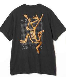 ARC'TERYX Arc' Multi Bird Logo SS M アークテリクス　Ｔシャツ Ｓサイズ　黒　新品未使用品　BEAMS購入