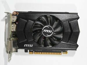 動作保証★グラフィックボード GeForce GTX750Ti MSI N750Ti 2GD5★035