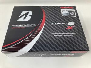 【新品・未使用】ブリヂストン TOURB X ゴルフボール12個入り