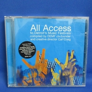 輸入中古CD☆All Access to Detroit's Music Festivals by Various Artists, Carl Craig label