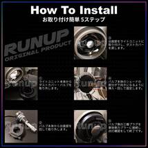 【送料無料】スズキ ワゴンR MH23S LEDヘッドライト H4 Hi/Lo ホワイト 6000K 車検対応 保証付き_画像5