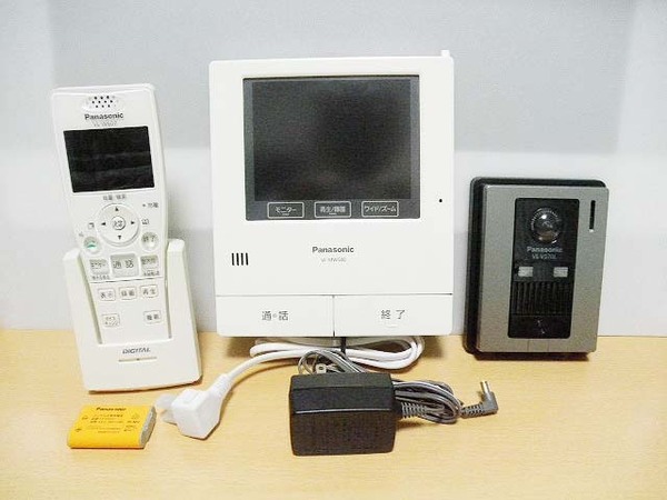 即決 送料込 Panasonic 玄関用インターホン ドアホン VL-MW500KL VL-V570L VL-W607 セット 通電動作確認 現状渡し