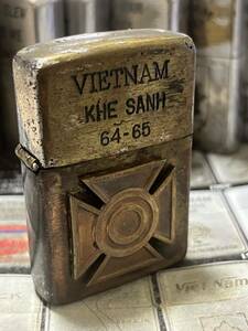 1965 year made Vietnam Zippo -[ the US armed forces snaipa- chapter ] military that time thing Vintage 