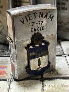 1971 year made Vietnam Zippo -[ no. 21.. ream .] that time thing military Vintage 