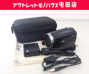 SONY ソニー デジタルビデオカメラ ハンディカム HDR-CX535 ブラック 2014年製 ソフトケース付き ソニー 札幌市 屯田店