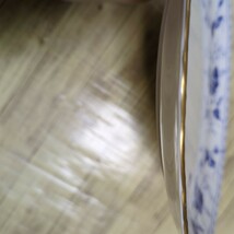 NARUMI ナルミ 大皿 ボーンチャイナ BONE CHINA プレート 金彩 花柄 実寸サイズ（cm）幅 27 高さ 2.5 奥行 27_画像5