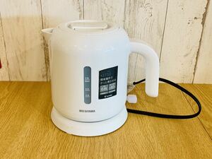  Iris o-yama electric kettle kettle Basic type IKEB-800-W white 2023 year made 