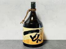 【未開栓】 一どん 杜氏の里笠沙 かめ仕込み 本格焼酎 芋焼酎 酒祭 焼酎祭 箱付 1800ml 25%_画像2