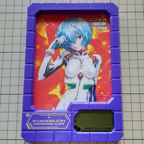 綾波レイ フォトスタンドクロック エヴァンゲリオン EVANGELION photo stand clock 綾波 レイ rei ayanami 時計の画像1