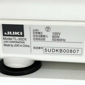 4T4★JUKI/ジューキ★SPUR 30DX 【TL-30DX】 手工芸 ハンドクラフト ミシンの画像4