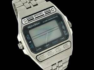 4M4★SEIKO/セイコー★ SilverWave シルバーウェーブ（D229-5000） アラームクロノグラフ デジタル クォーツ メンズ腕時計 