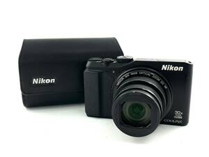 4M3★シャッター/フラッシュOK★ Nikon ニコン COOLPIX クールピクス S9900 ブラック N1414 コンパクトデジタルカメラ