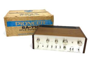 5M3* electrification OK* PIONEER Pioneer pre-main amplifier (SA-710) audio operation not yet verification 