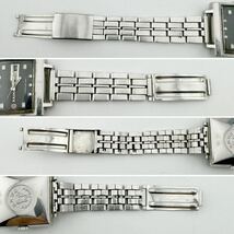 RADO MANHATTAN ラドー マンハッタン 自動巻き 黒文字盤 アンティーク 稼働品【k3472】_画像6