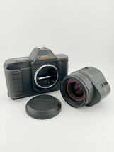 キャノン フィルム一眼レフ Canon T80 ボディ ブラック CANON ZOOM LENS AC 35-70mm 1:3.5-4.5 レンズセット (k5843-y248)_画像1