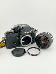 NIKON ニコン F2 フォトミック 一眼レフカメラ フィルムカメラ ボディレンズセット NIKKOR 55mm 1:1.2 Kenko SKYLIGHT (k5840-y248)