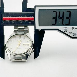 SEIKO セイコー ５ デイデイト メンズ時計 自動巻き 7S26-6000 稼働品【k3414】の画像5