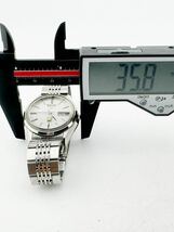 セイコー SEIKO エルニクス ELNIX 0723-6010 メンズ腕時計 電磁テンプ式 デイデイト【k3435】_画像9