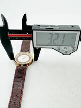 GUCCI グッチ シェリーライン クォーツ 腕時計　オールドグッチ　レディースウォッチ ブランド【k3466】_画像8