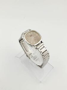 SEIKO セイコー 腕時計 クォーツ 032923 2320-5660 シルバーカラー ピンク文字盤 レディース (k5974)