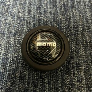 MOMO Momo Hornボタン CARBON SILVER カーボン Silverー HB-06 Steering Horn