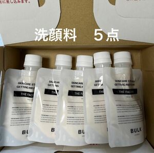 【5点】バルク オム THE FACE WASH 洗顔料　メンズスキンケア