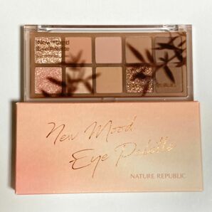 ネイチャーリパブリック COLOR BLOSSOM NEW MOOD EYE PALETTE 01 WOODY MELLOW