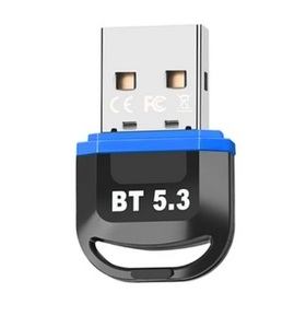 Bluetooth5.3技術&超低遅延USB bluetooth 5.3 5.0ドングル用アダプタは、PCスピーカーのワイヤレスマウスキーボー