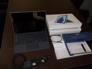 surface pro 7+ SSD 1TB type with cover used 