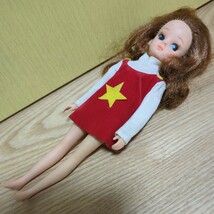 リカちゃん　初代　魔法使いチャッピーの服　タカラ製　リカちゃん人形　1972年頃　日本製　レア　TAKARA 昭和　_画像2