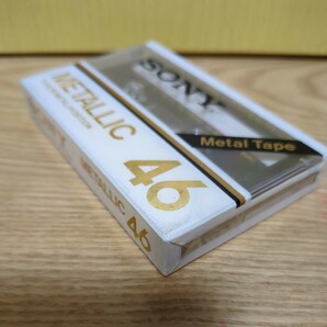メタルテープ SONY 46 METAL Tape METALLIC 未開封 ソニー株式会社 昭和レトロ の画像7