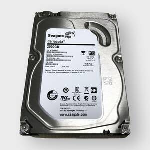 M2743 Seagate Barracuda ST2000DM001 2TB/7200rpm/SATA600 使用 39173時間　全国送料無料