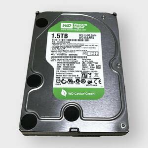 M2749 Western Digital WD15EARS HDD 3.5インチ HDD 1500GB SATA 使用 27665時間 全国送料無料